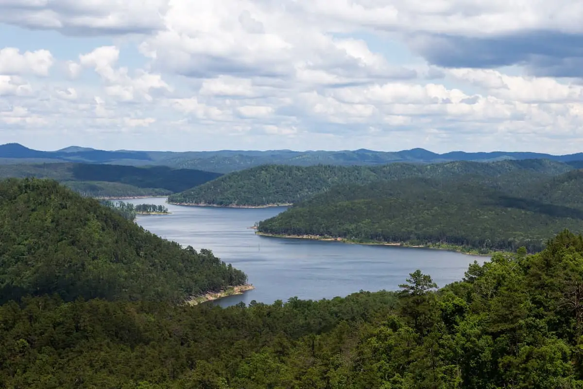 Broken Bow Lake in Oklahoma